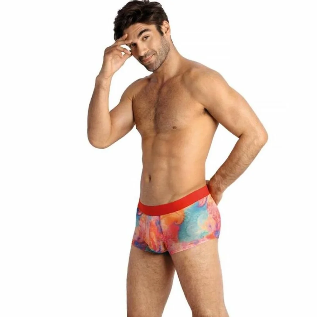 ANAIS MEN Falcon Boxer S bananowy wzor miękka lycra
