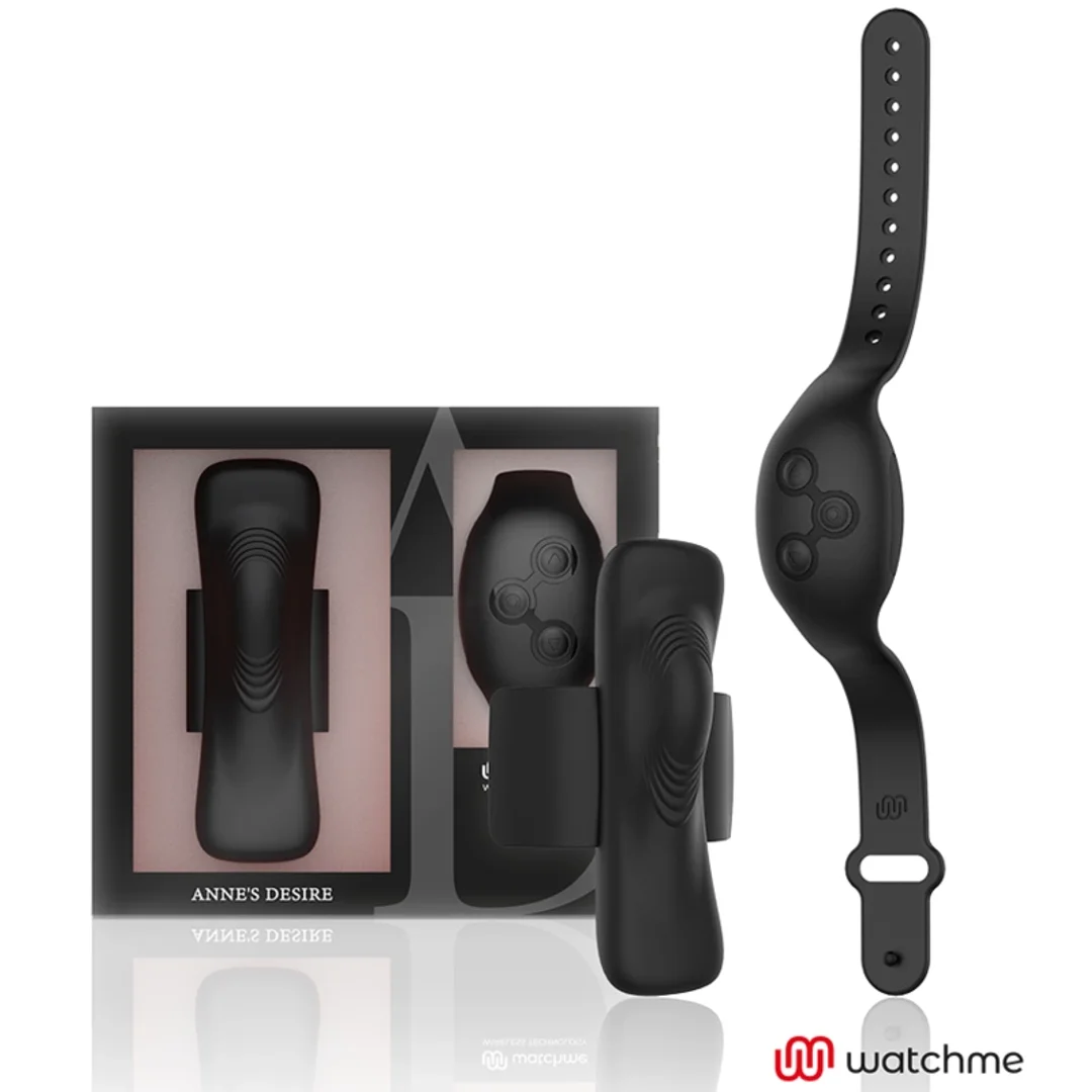 Anne's Desire Panty Secret z technologią WATCHME czarny 9,6cm