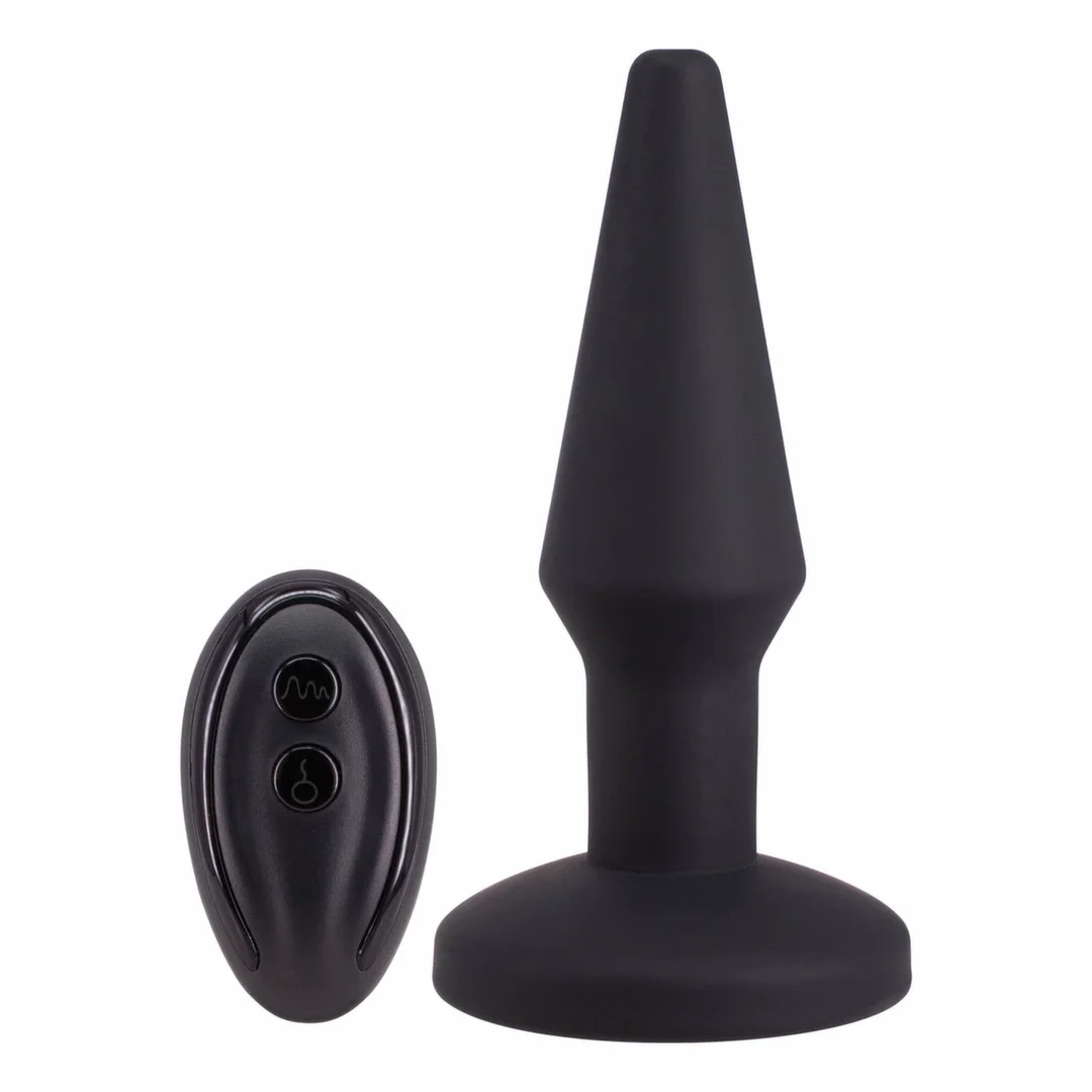 Auto Inflate Anal Plug - model z funkcją automatycznego pompowania, czarny
