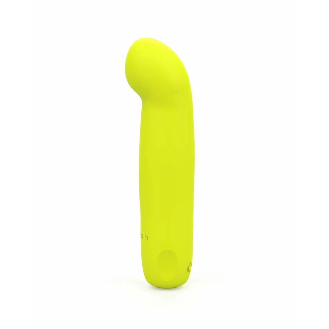 B Swish Bcute Curve Classic masażer punktowy żołty, 5 trybow, IPX7