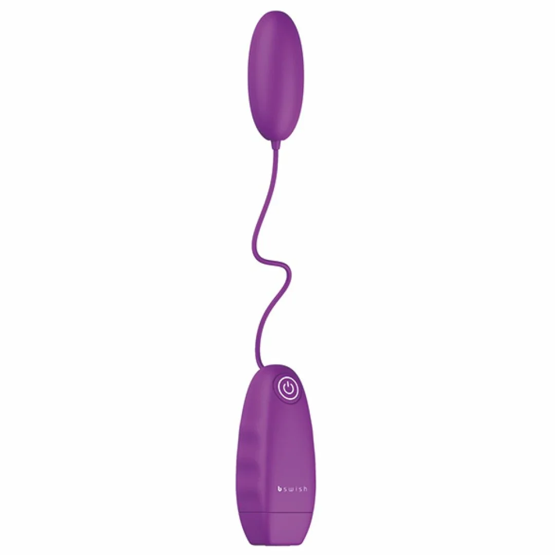 B Swish bnaughty Classic Purple - wodoodporna kapsuła wibracyjna 5 trybow