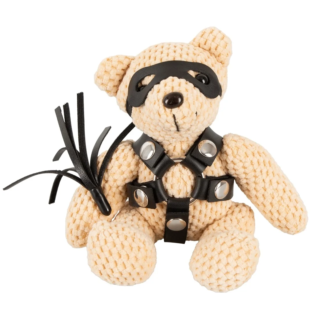 Bad Kitty Teddy breloczek z mini akcesoriami SM 11 cm czarny