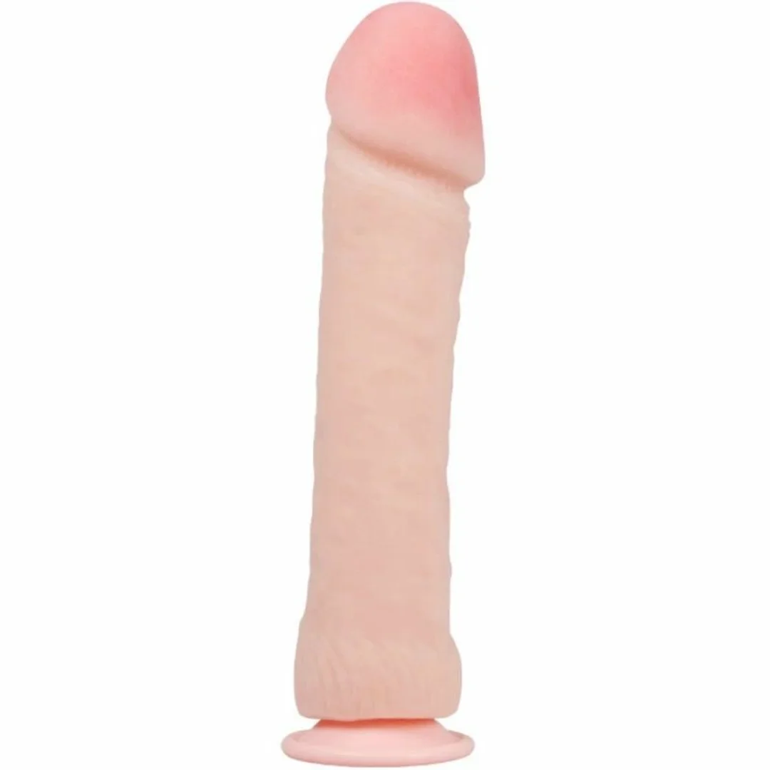 BAILE Naturalny model anatomiczny z przyssawką 26 cm TPR beżowy