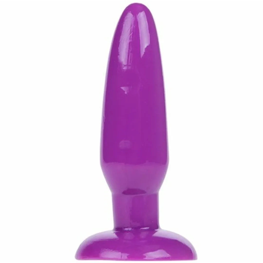Baile Plug żelowy liliowy z przyssawką 15 cm miękki
