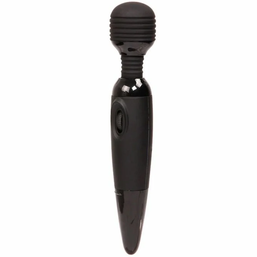 BAILE Power Wand - kompaktowy masażer czarny, mocny, silikonowy