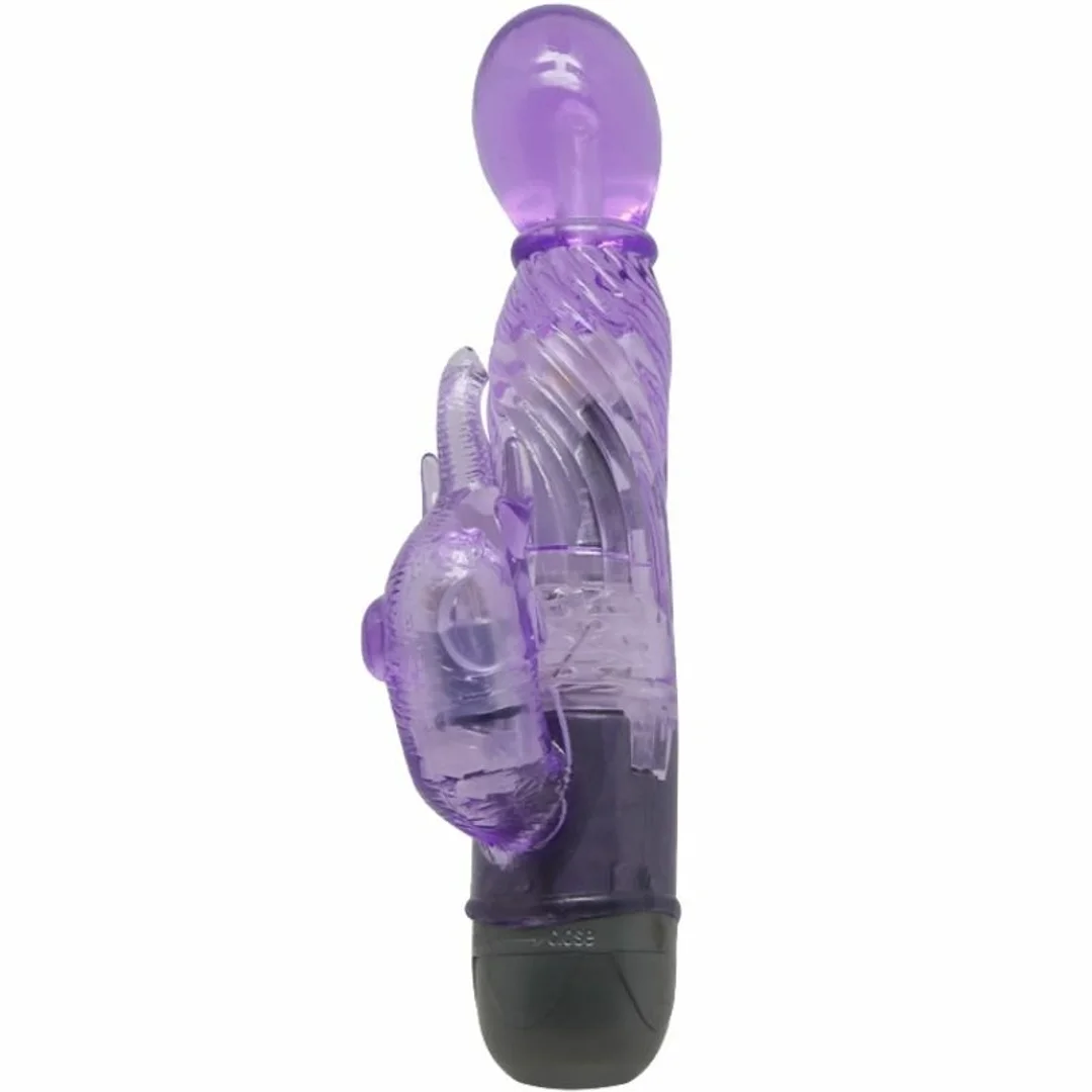 Baile Rabbit Violet 10 trybow - anatomiczny wibrator z funkcją rotacji