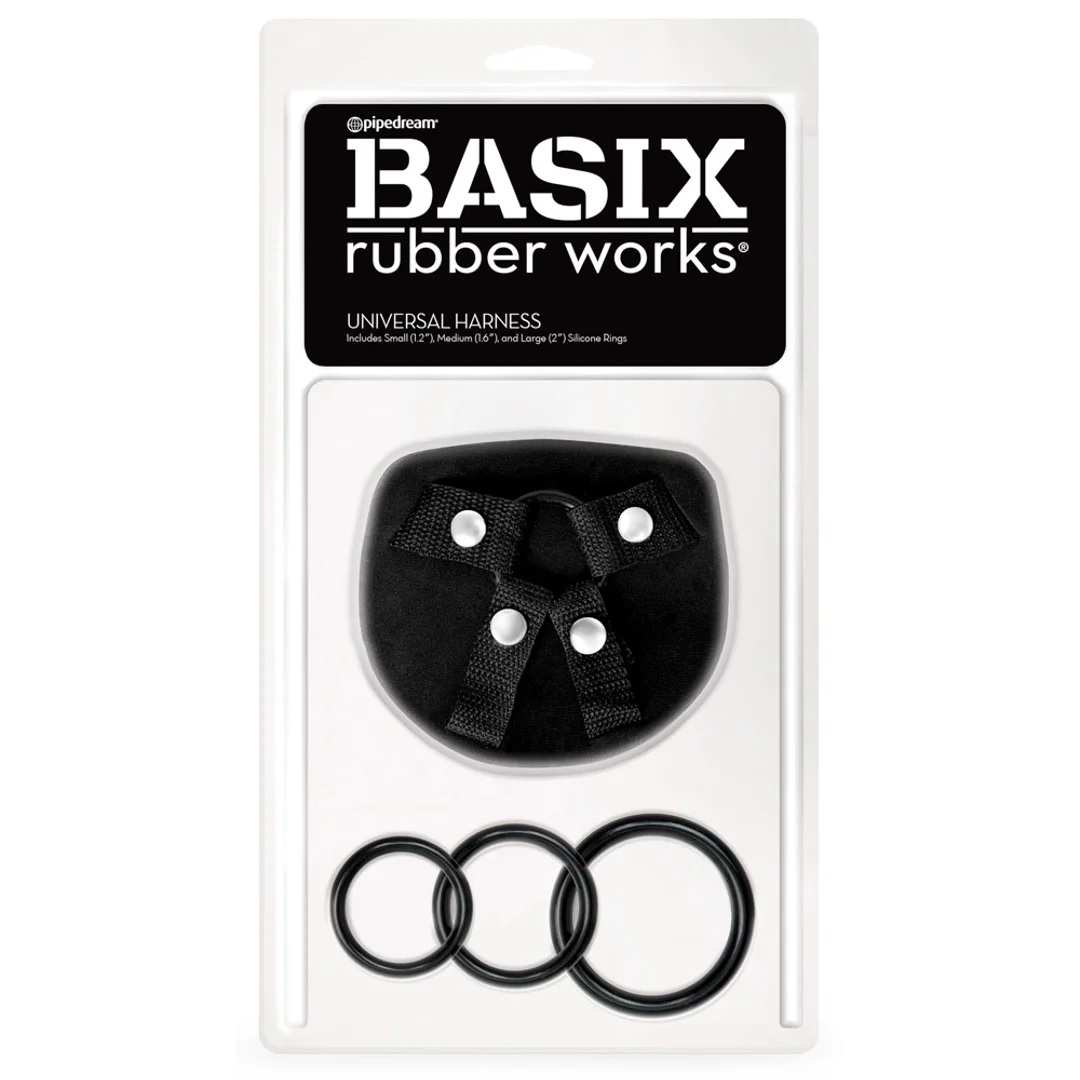 Basix Harness uniwersalny z 3 pierścieniami, regulowany system mocowania