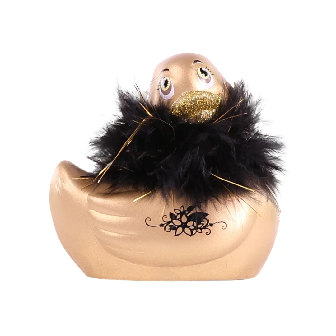 Big Teaze Toys I Rub My Duckie 2.0 Paris Gold - wodoodporny masażer 7 trybow