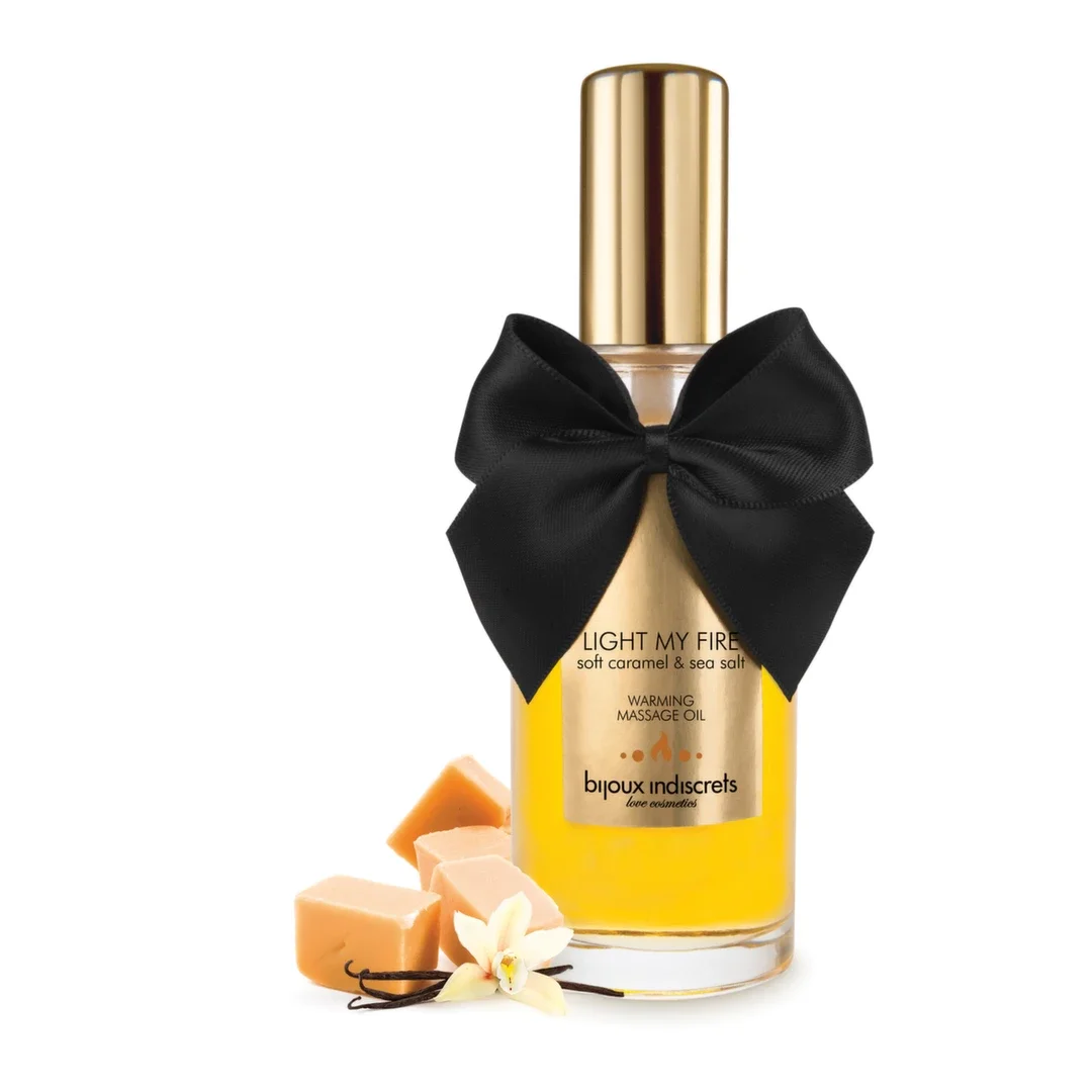 Bijoux Cosmetiques Light My Fire Olejek do masażu Soft Caramel 100ml