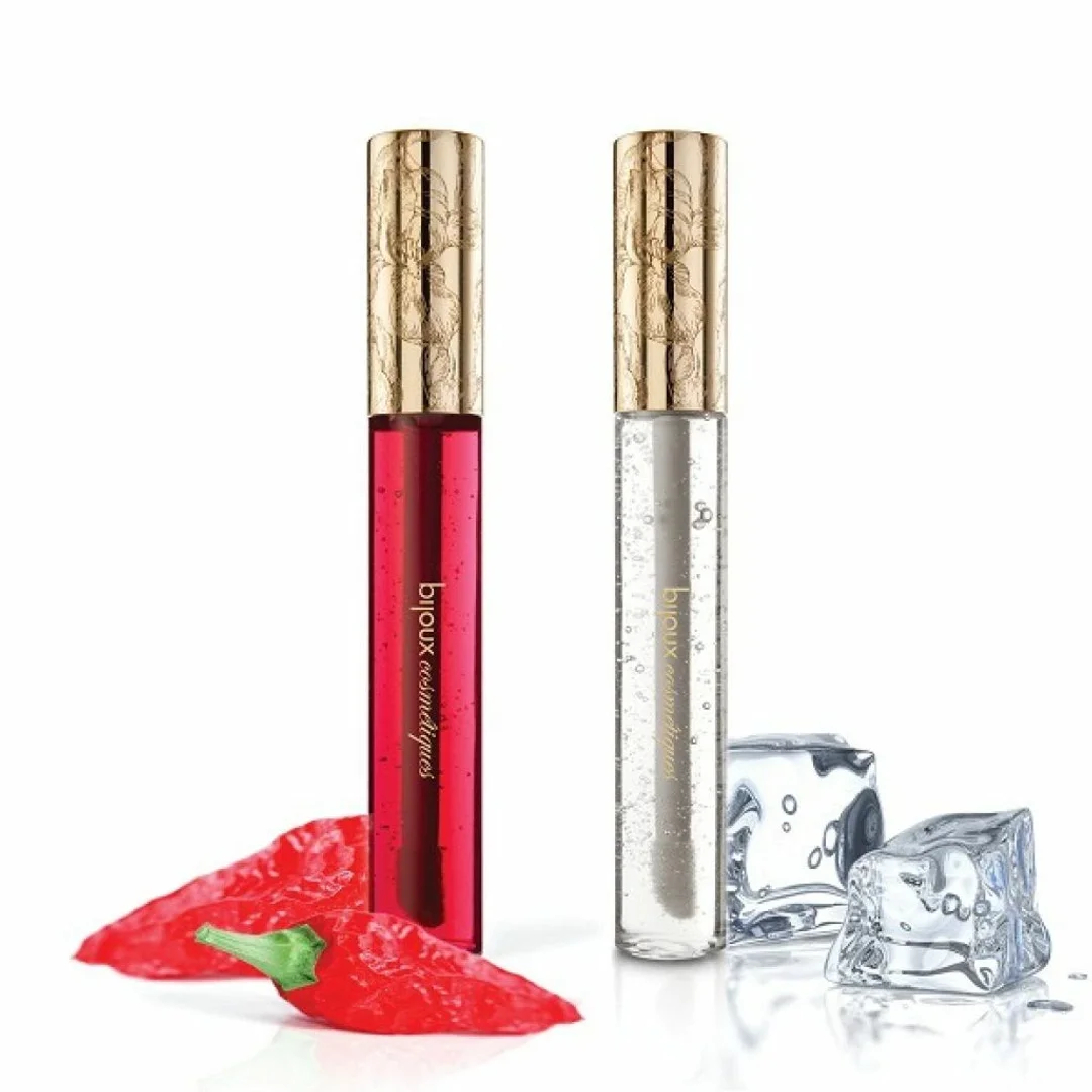 Bijoux Cosmetiques Nip Gloss Duet zestaw balsamow 2 x 13 ml chłodzący i rozgrzewający