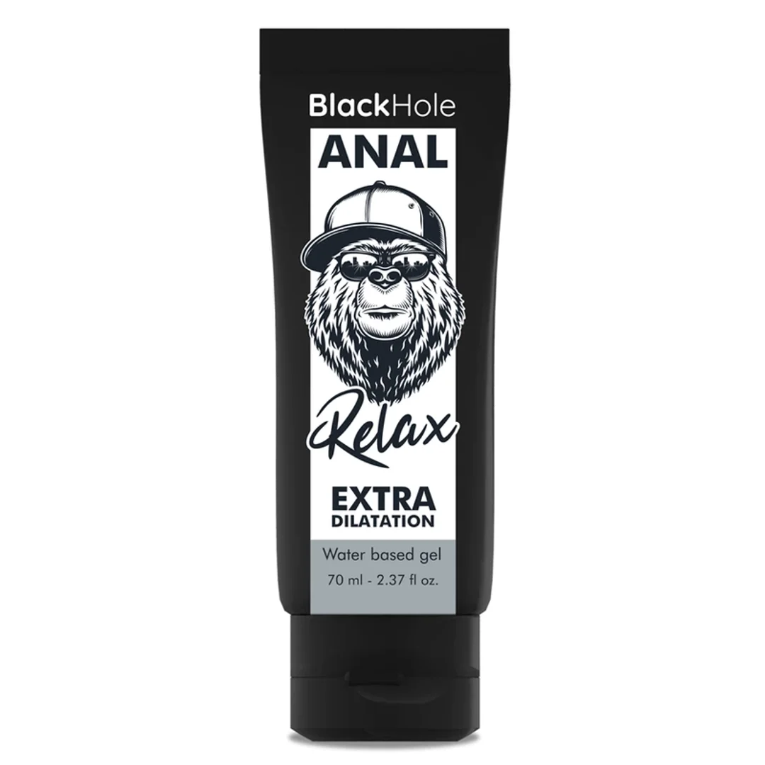 Black Hole żel relaksujący na bazie wody 70ml - bezbarwny, bezzapachowy