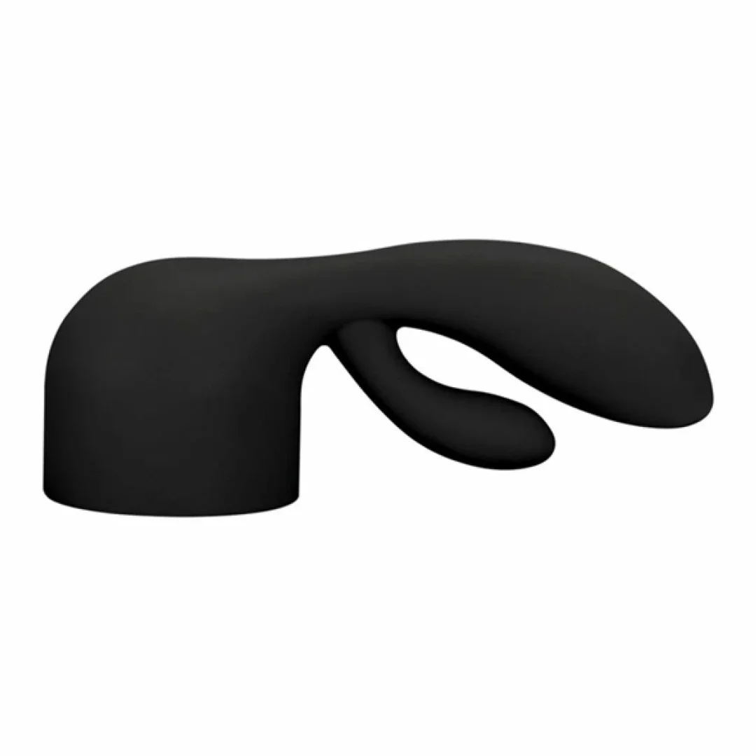 Bodywand Końcowka Rabbit Attachment Black silikonowa czarna