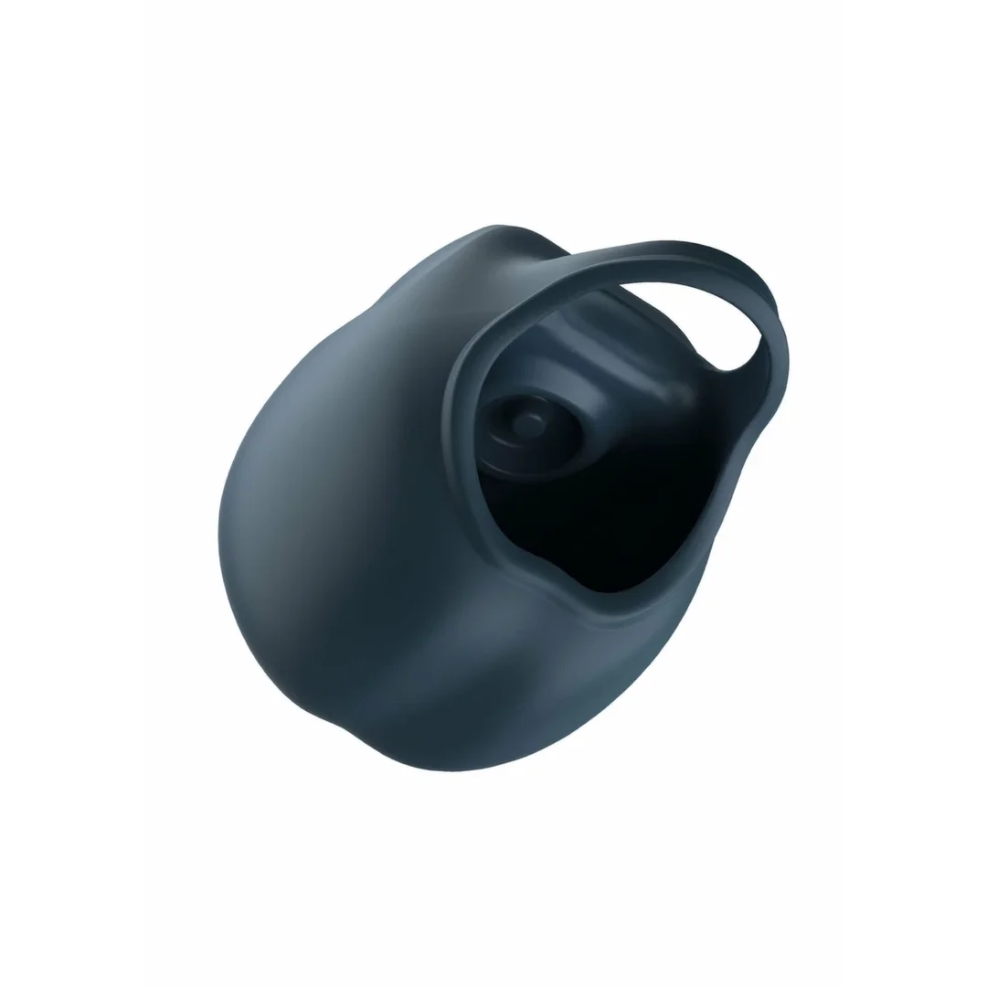 Bronx Scrotum Sleeve Ring silikonowy pierścień anatomiczny czarny
