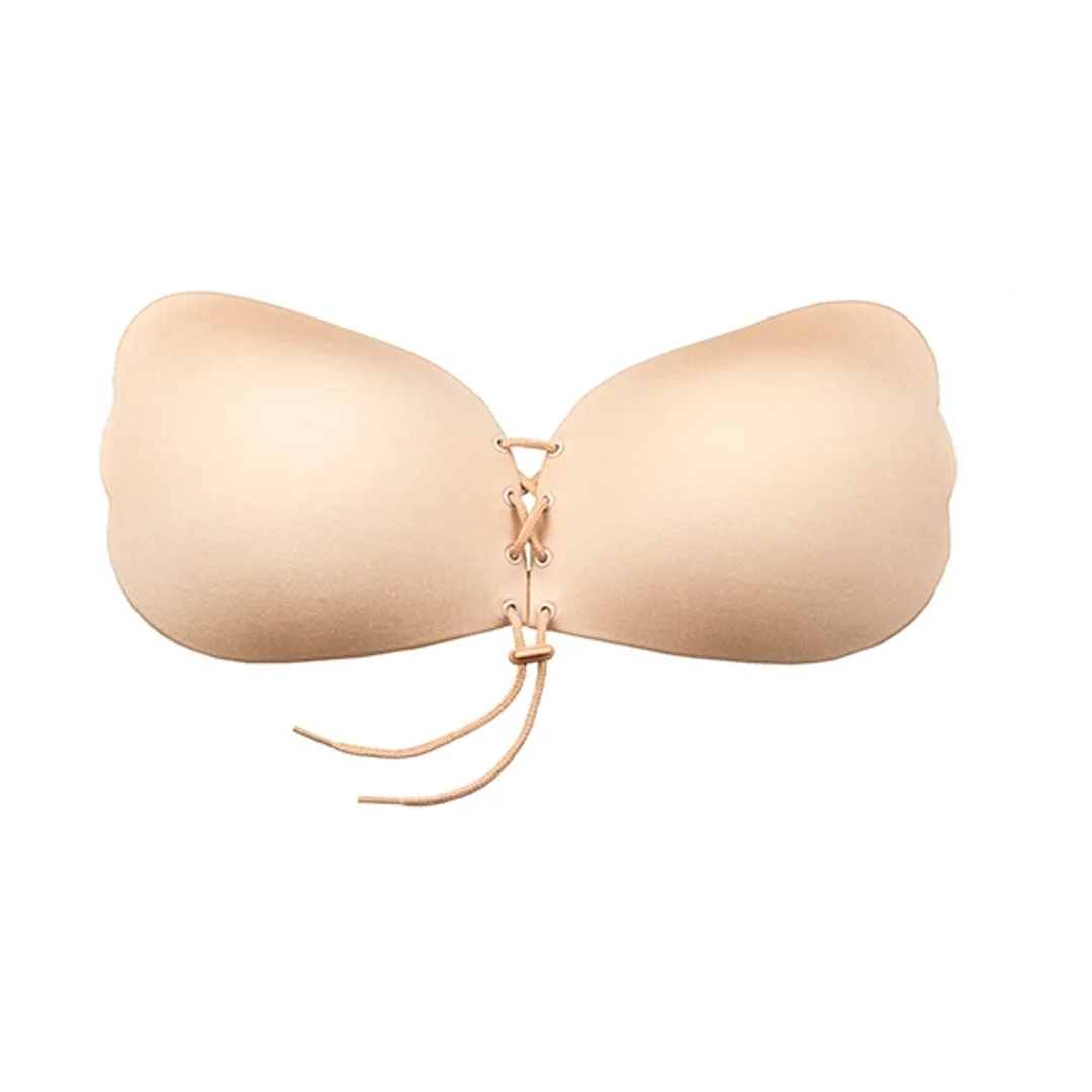 Bye Bra Lace-It Bra Samonośny biustonosz B nude wielokrotnego użytku