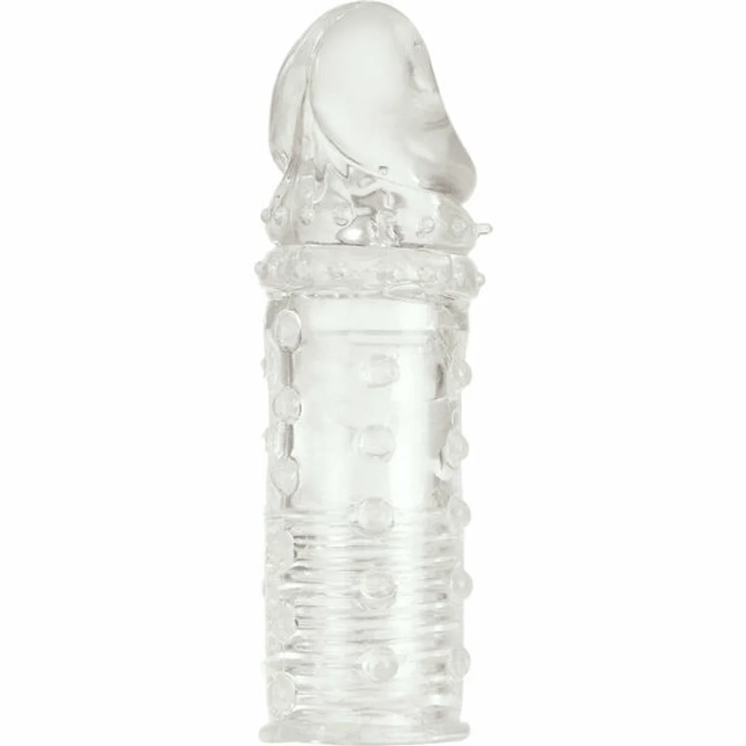 CalExotics Adonis silikonowa nakładka transparentna, wydłużająca 5 cm