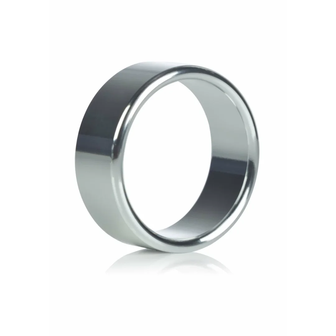 CalExotics Alloy Metallic Ring Large - aluminiowy pierścień wspierający, duży rozmiar