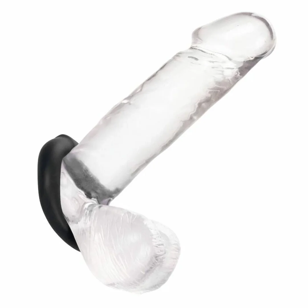 CalExotics Alpha Optimum pierścień silikonowy czarny ultramiękki