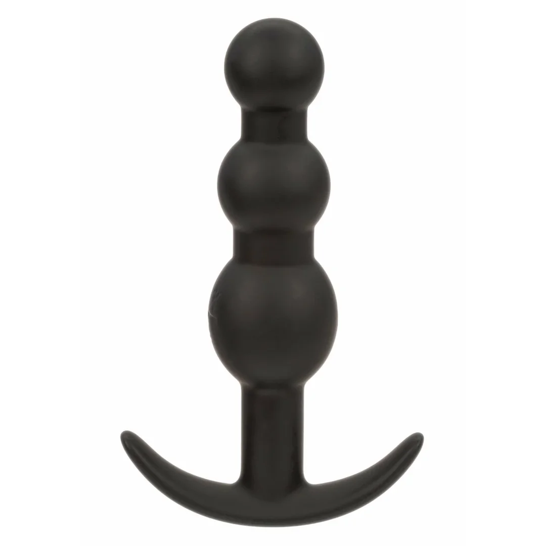 CalExotics Boundless Vibrating Beaded Plug silikonowy, wibrujący, IPX7