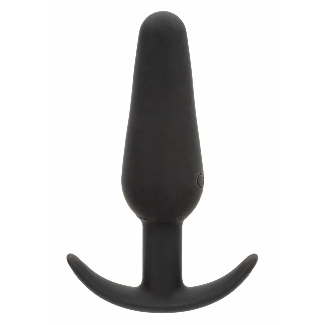 CalExotics Boundless Vibrating Slim Plug silikonowy, wibrujący, czarny