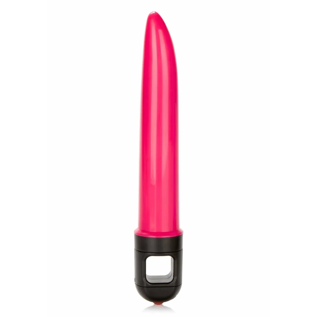 CalExotics Double Tap Speeder wibrujący masażer z EZ Grip, 17 cm