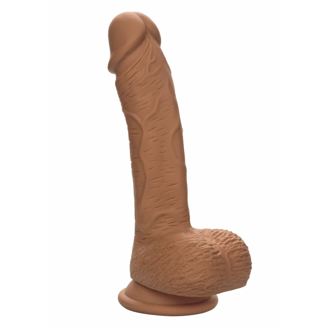 CalExotics Dual Density Silicone Stud 6.25" anatomiczny, silikonowy, z przyssawką