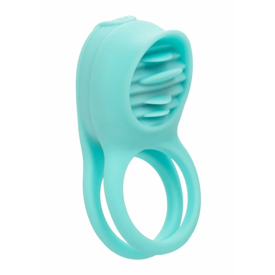 CalExotics French Kiss Enhancer silikonowy pierścień wibrujący USB