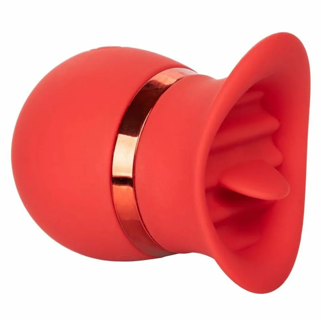 CalExotics French Kiss Sweet Talker - kompaktowy masażer silikonowy USB