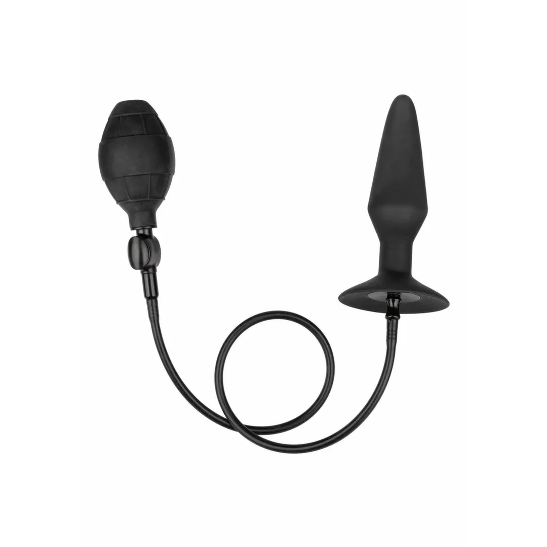 CalExotics Large Silicone Inflatable Plug - duży model silikonowy z pompką