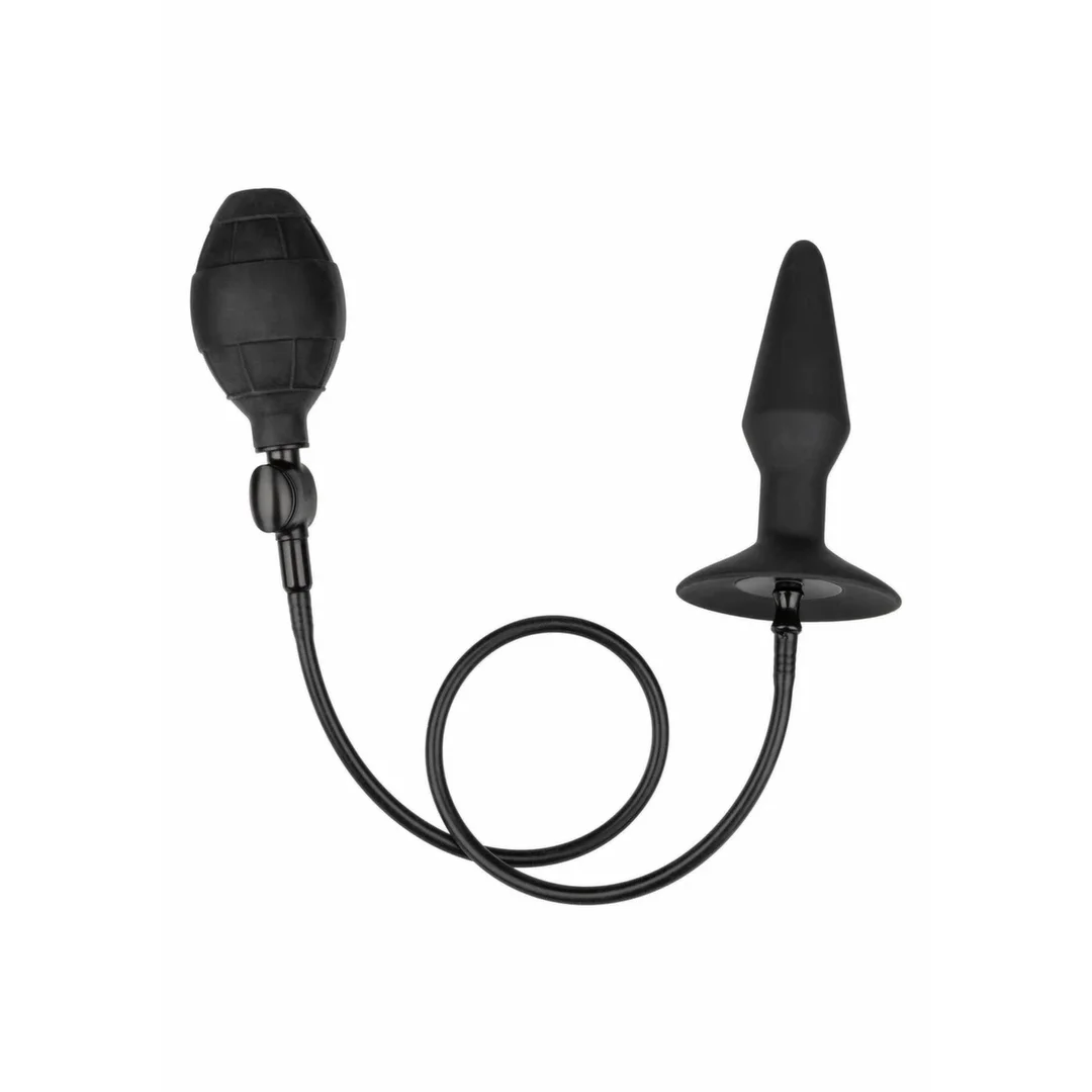 CalExotics Medium Inflatable Plug silikonowy, średni, z pompką i zaworem
