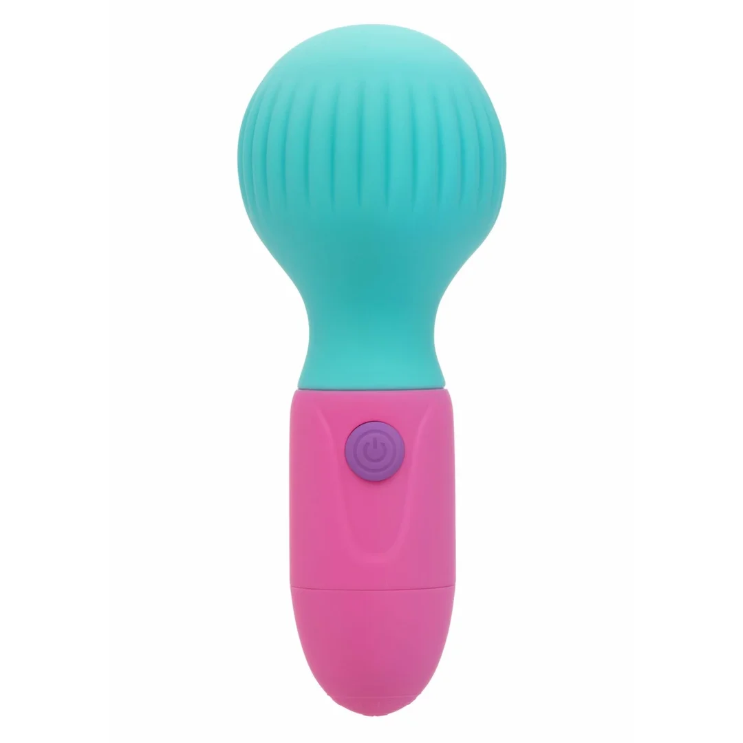 CalExotics Naughty Bits To The Max Wand mini masażer silikonowy 10 trybow IPX7