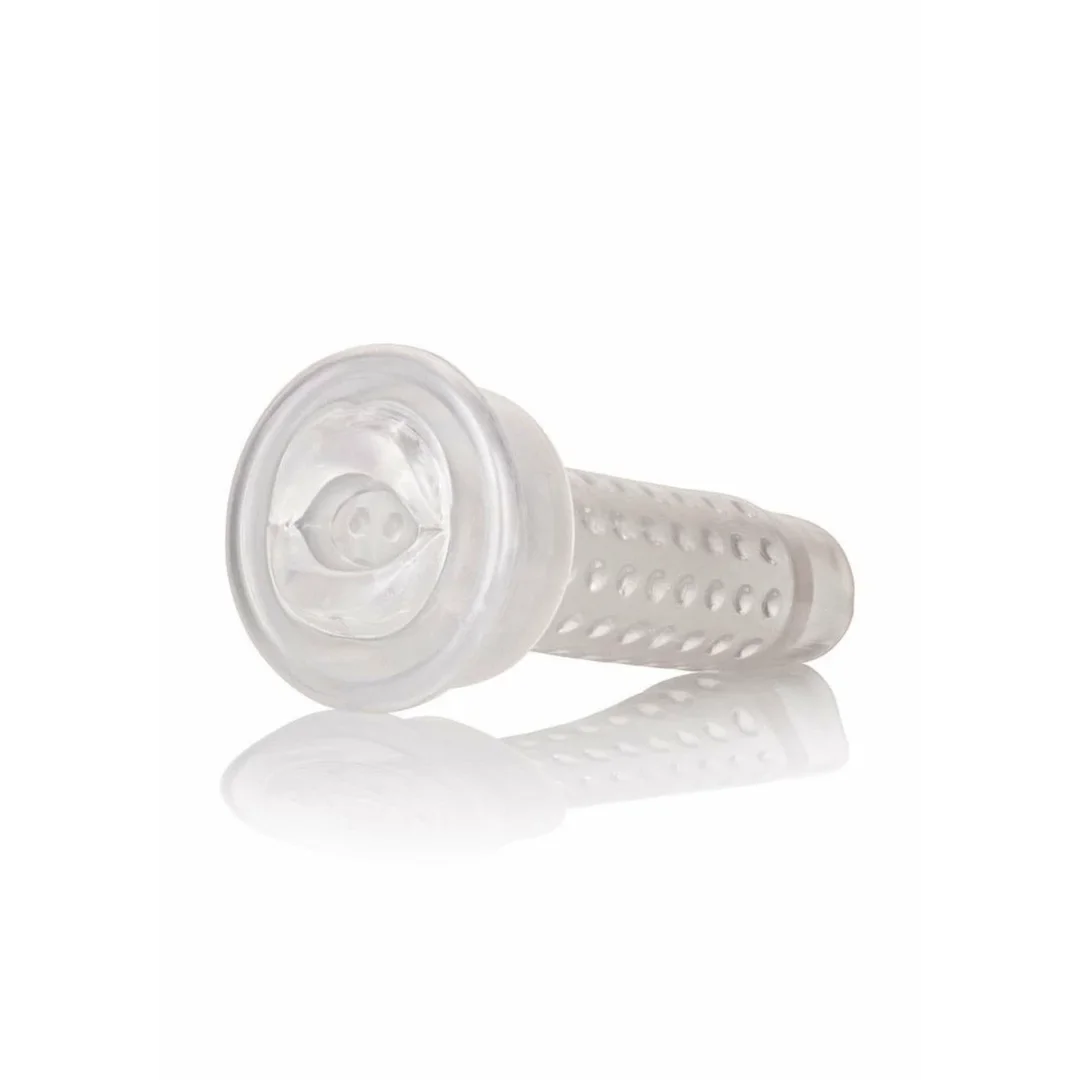 CalExotics Optimum Series Stroker Pump Sleeve Mouth - elastyczna nakładka TPR