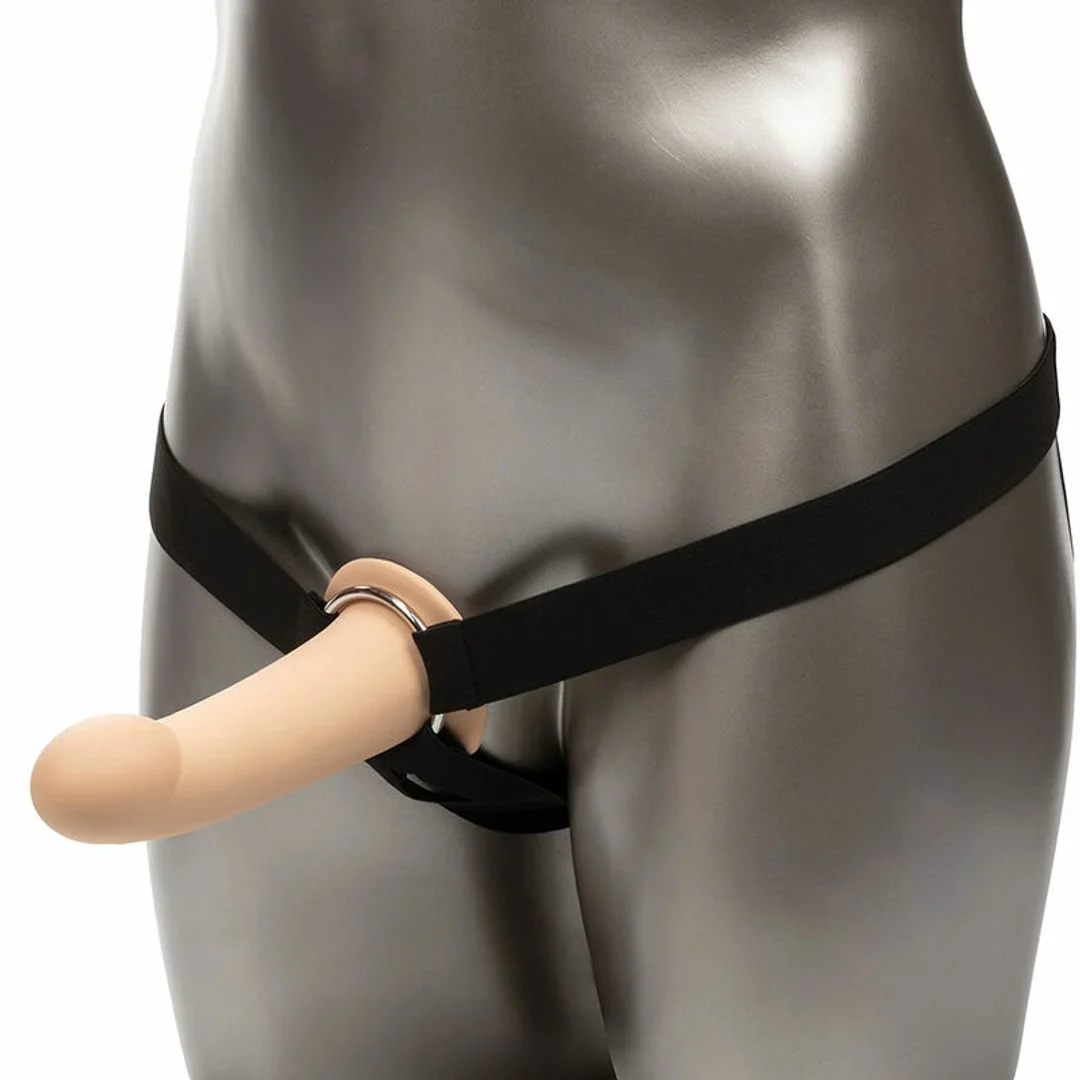 CalExotics Performance Maxx System z uprzężą, jasny silikon 16 cm