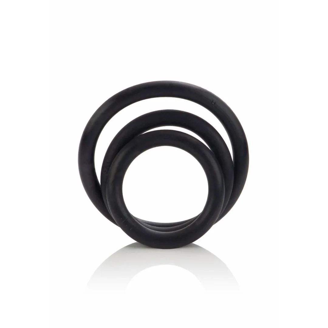 CalExotics Rubber Ring Zestaw 3 Pierścieni Elastycznych - uniwersalne rozmiary