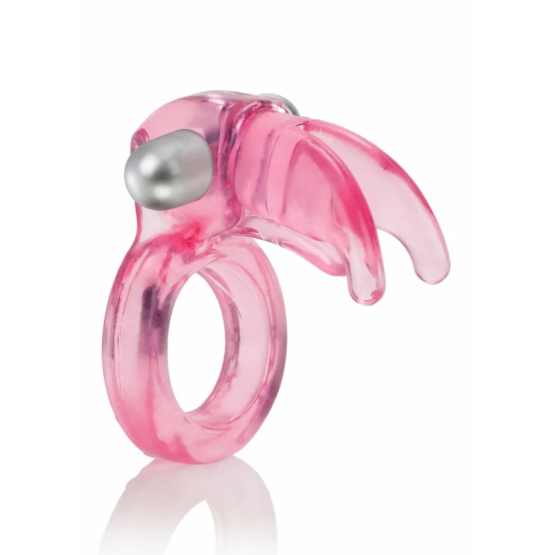 CalExotics Triple Clit Flicker silikonowy pierścień z wibracją