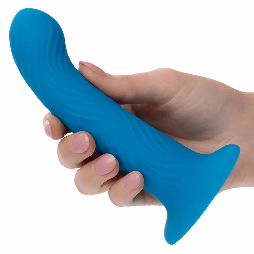 CalExotics Wave Rider Ripple - wtyczka analityczna z falistą teksturą, niebieska