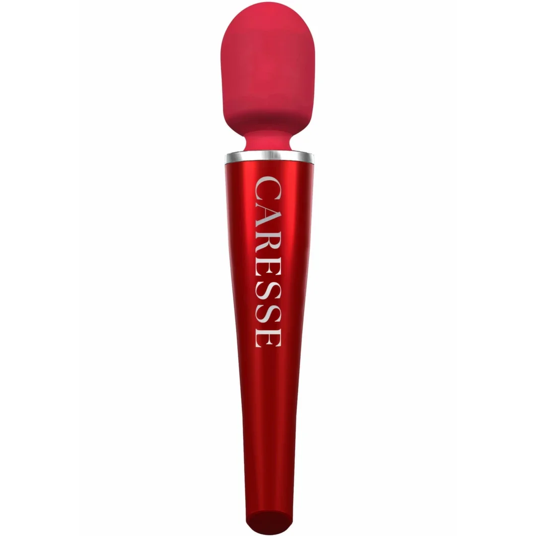 CARESSE Pro Wand Massager - bezprzewodowy masażer IPX7, 30,6 cm, 5 trybow