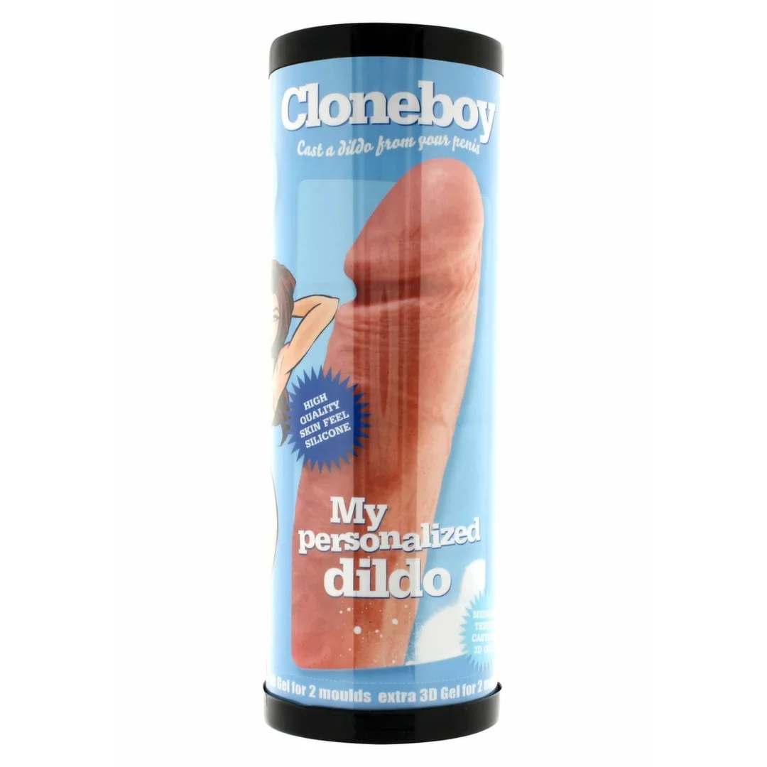 Cloneboy Personal Dildo Skin - Zestaw do odlewu silikonowego, rożowy