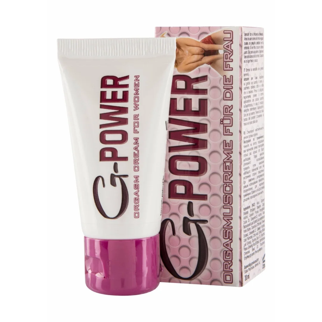 Cobeco Pharma G-Power Orgasm Cream 30 ml krem stymulujący dla kobiet naturalny skład