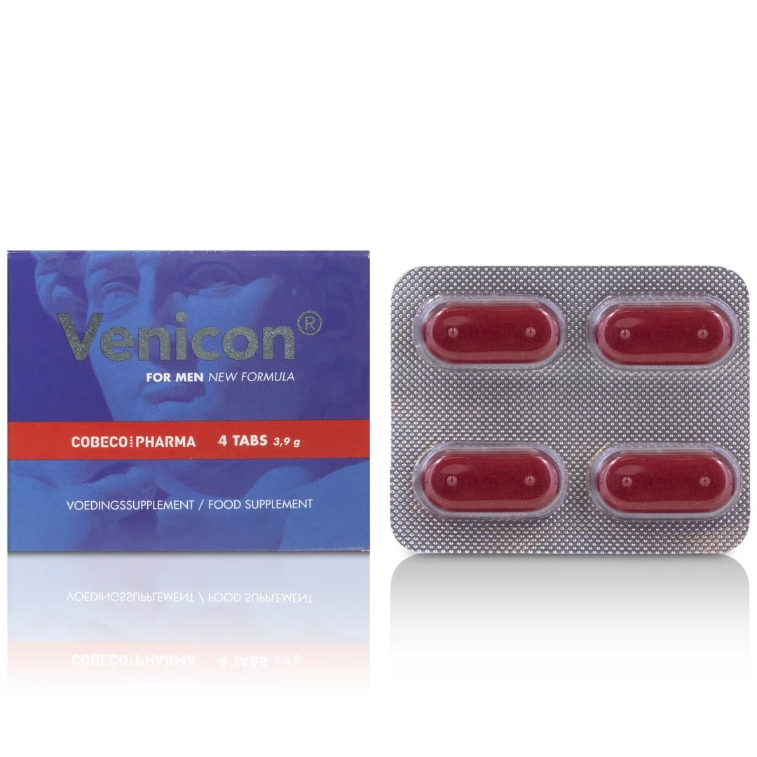 Cobeco Pharma Venicon For Men tabletki ziołowo-witaminowe 4 szt.