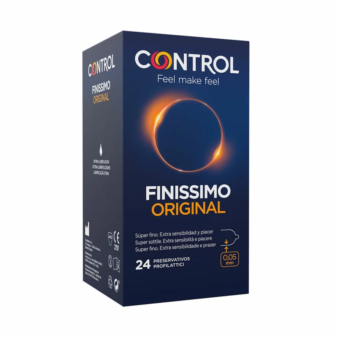 Control Finissimo 24 szt. ultracienkie prezerwatywy lateksowe