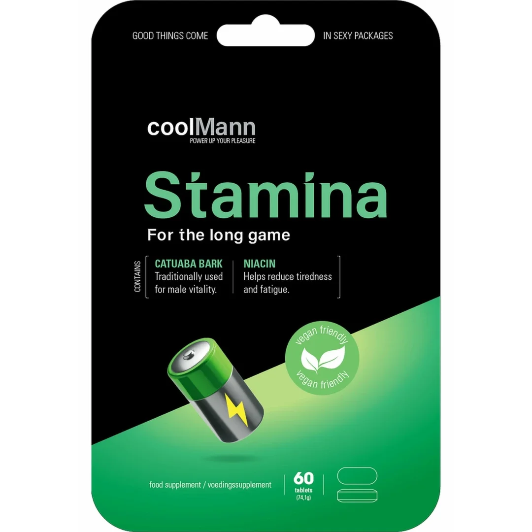 CoolMann Stamina 60 kapsułek - formuła wspierająca wytrzymałość