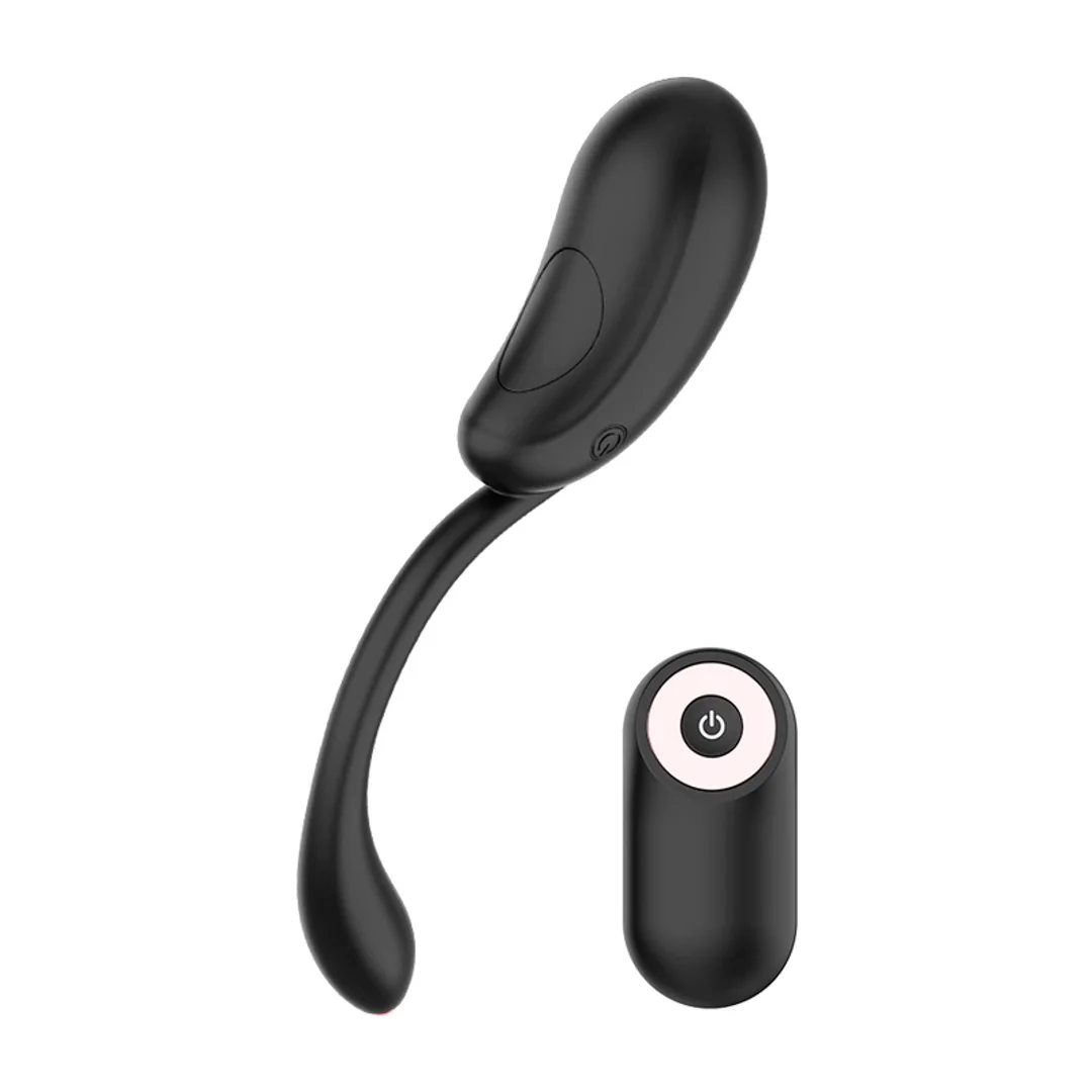 Coquette Chic Desire Jajko Wibrujące z Pilotem USB Czarny/Złoty 98x30mm