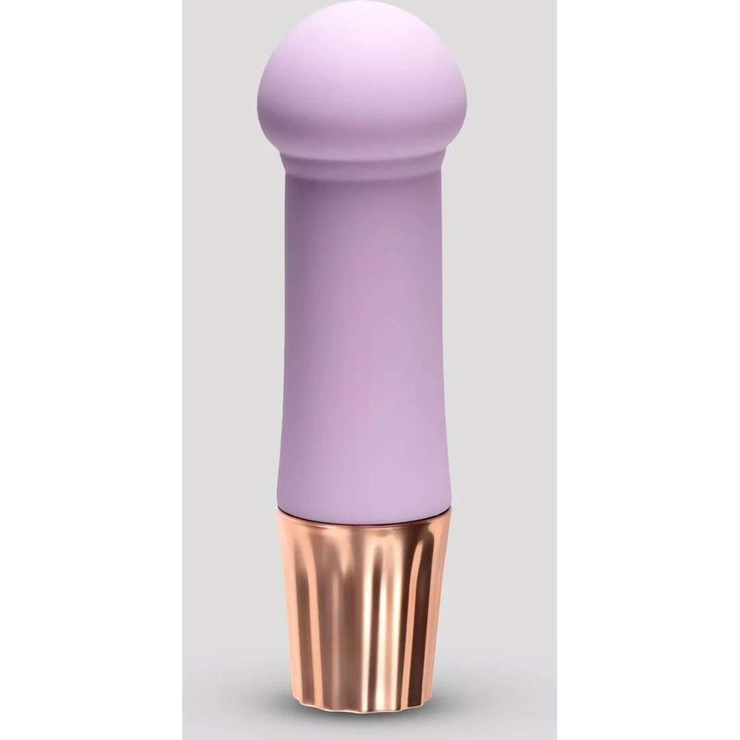Crushious Mellow Puff Mini Wand Lawendowy - Kompaktowy Masażer 10 Trybow
