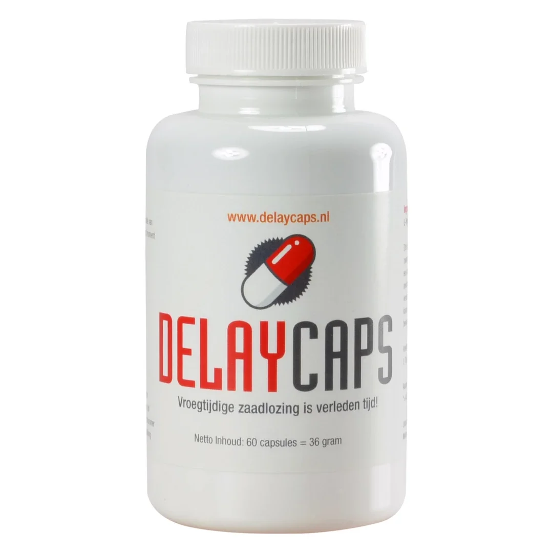 Delaycaps 60 kapsułek - Suplement diety dla mężczyzn, formuła L-tryptofan