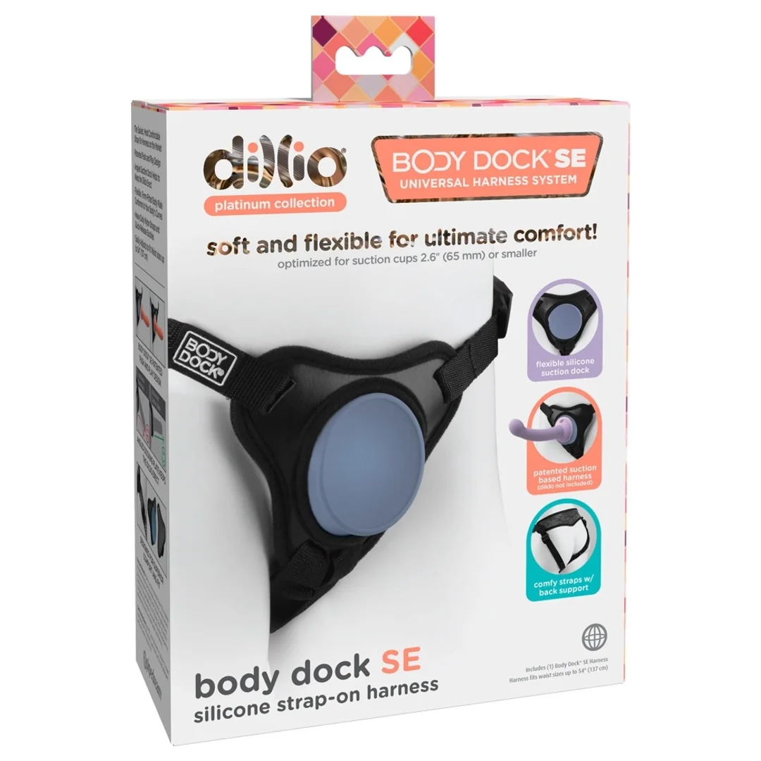 Dillio Platinum Body Dock SE - system uprzęży z regulacją i płytą dokującą