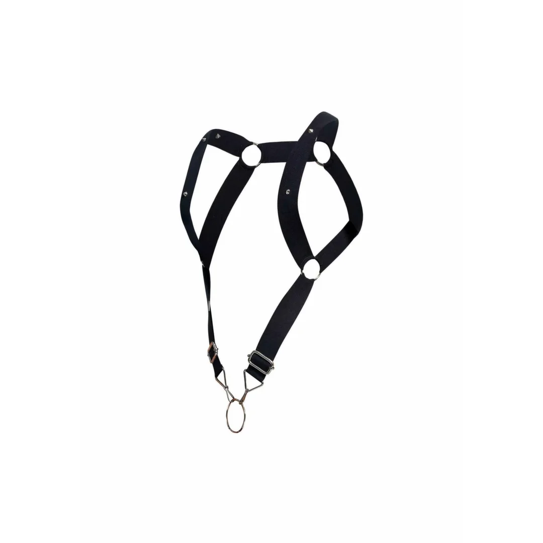DNGEON Straight Back Harness uprząż elastyczna z metalowymi pierścieniami