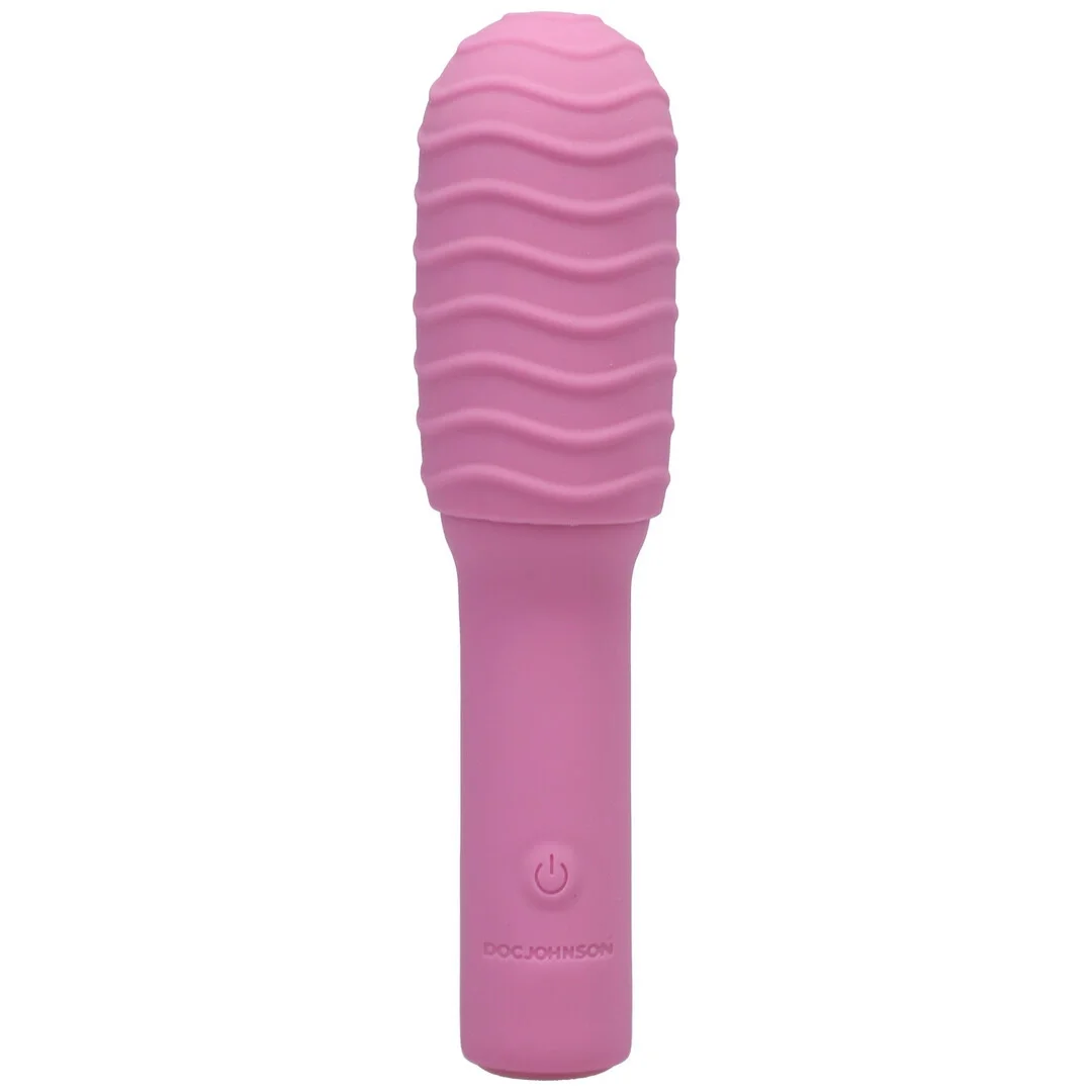 Doc Johnson Pocket Rocket Elite Mini Model Silikonowy 10cm Rożowy