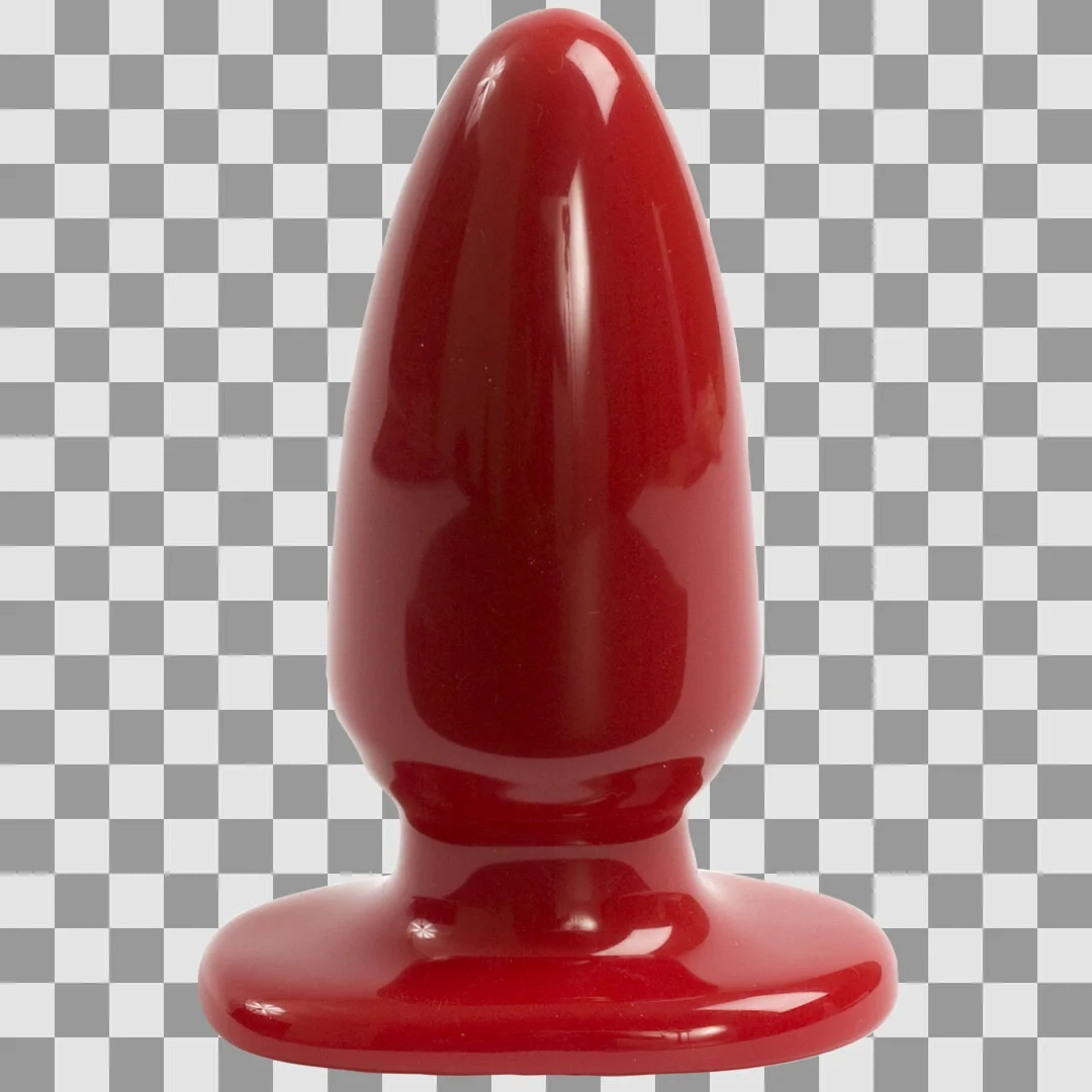 Doc Johnson Red Boy L - Korek anatomiczny, rozmiar duży, czerwony