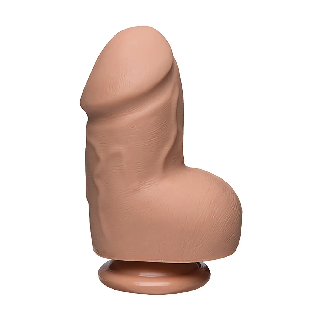 Doc Johnson The D Fat D 15 cm - model anatomiczny z przyssawką ULTRASKYN