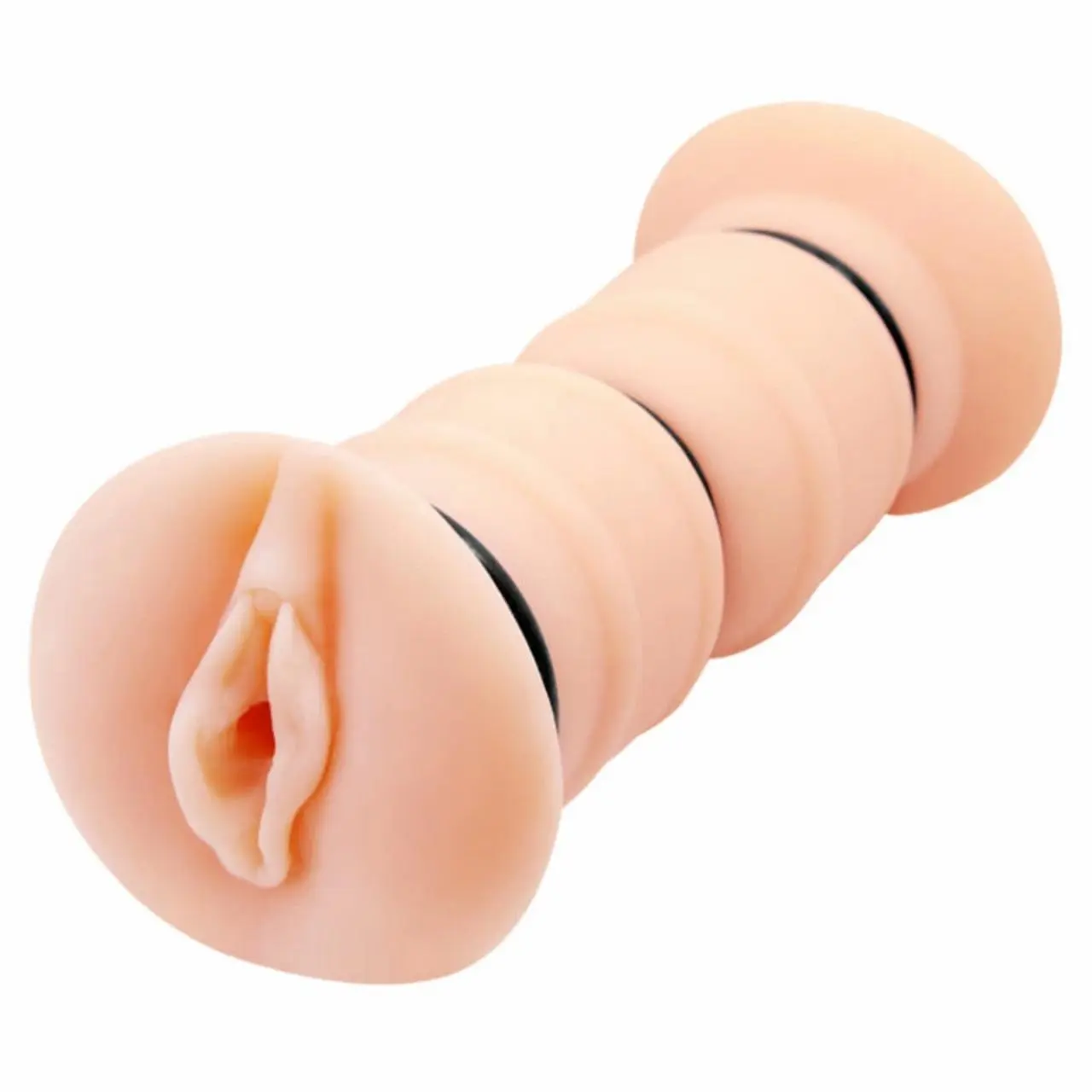 CRAZY BULL Emma - anatomiczna maszyna intymna podwojna z funkcją wibracji, naturalny rozmiar